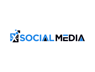 X Social Media logo design by goblin