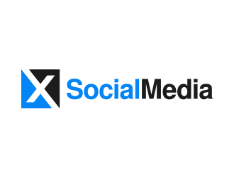 X Social Media logo design by lexipej