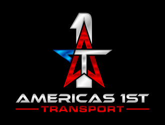 Americas 1st Transport logo design by hidro