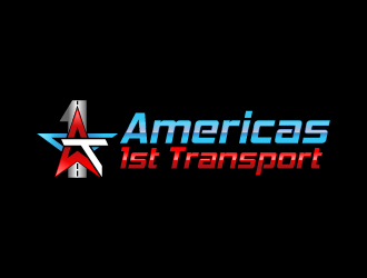 Americas 1st Transport logo design by nexgen