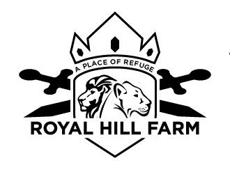 Royal Hill Farm  logo design by Moon