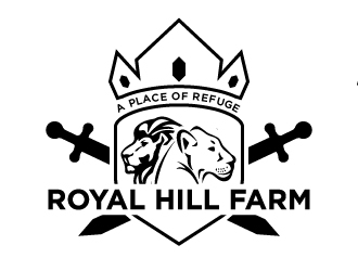 Royal Hill Farm  logo design by Moon