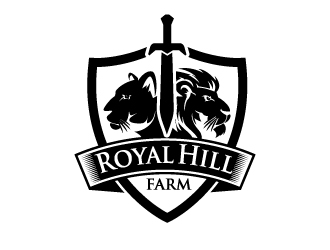 Royal Hill Farm  logo design by jaize