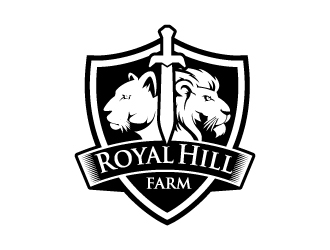 Royal Hill Farm  logo design by jaize