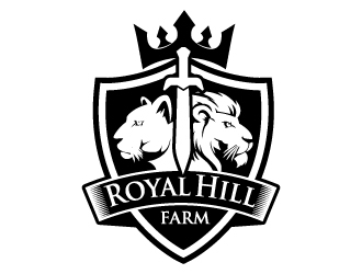 Royal Hill Farm  logo design by jaize