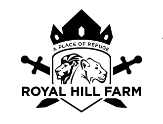 Royal Hill Farm  logo design by Moon