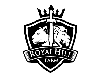 Royal Hill Farm  logo design by jaize