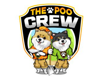 The Poo Crew logo design by veron