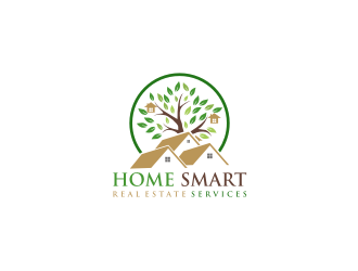 Home Smart Real Estate Services logo design by ArRizqu