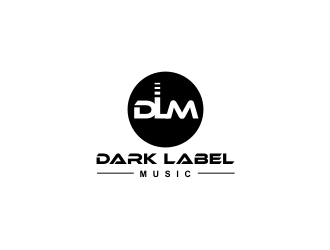 Dark Label Music  logo design by revi