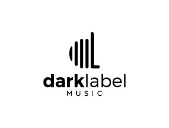 Dark Label Music  logo design by CreativeKiller