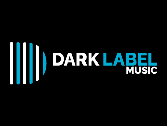 Dark Label Music  logo design by Ultimatum