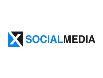 X Social Media logo design by lexipej