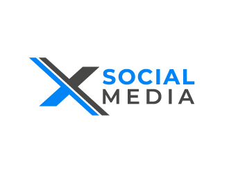 X Social Media logo design by akilis13