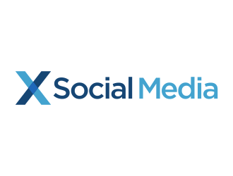 X Social Media logo design by Gopil