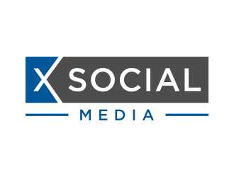 X Social Media logo design by menanagan