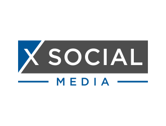 X Social Media logo design by menanagan