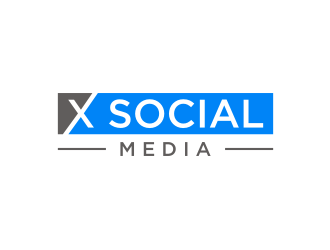 X Social Media logo design by asyqh