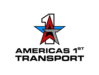 Americas 1st Transport logo design by GemahRipah