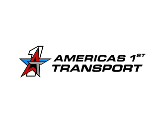 Americas 1st Transport logo design by GemahRipah