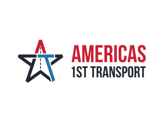 Americas 1st Transport logo design by Garmos