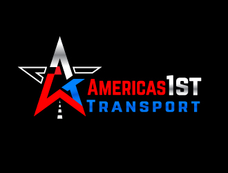 Americas 1st Transport logo design by Suvendu