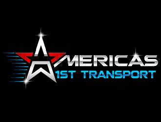 Americas 1st Transport logo design by Suvendu