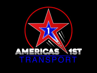 Americas 1st Transport logo design by Suvendu