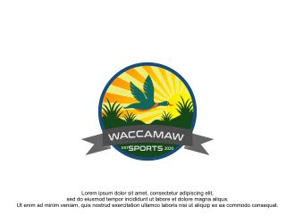 Waccamaw Sports logo design by bebekkwek