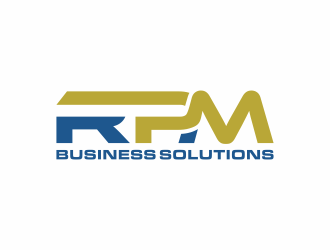 RPM Business Solutions logo design by ozenkgraphic