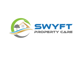 Swyft Property Care logo design by STTHERESE