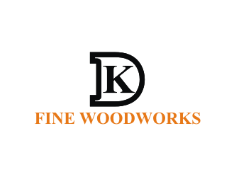 DK Fine Woodworks logo design by Diancox