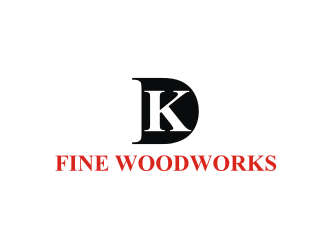 DK Fine Woodworks logo design by Diancox