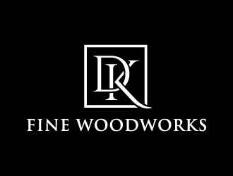 DK Fine Woodworks logo design by BrainStorming