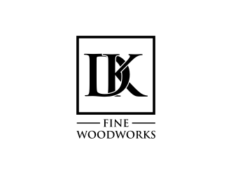 DK Fine Woodworks logo design by hopee