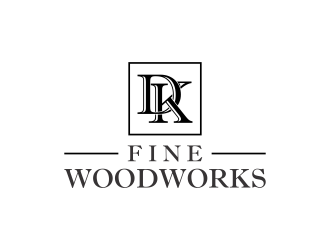 DK Fine Woodworks logo design by deddy