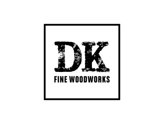 DK Fine Woodworks logo design by deddy