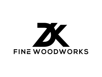 DK Fine Woodworks logo design by tukang ngopi