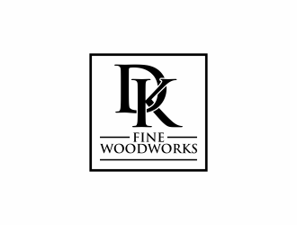 DK Fine Woodworks logo design by ayda_art