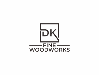 DK Fine Woodworks logo design by ayda_art