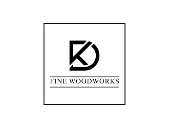 DK Fine Woodworks logo design by salis17