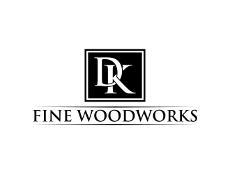 DK Fine Woodworks logo design by josephira