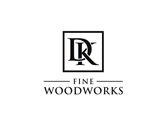 DK Fine Woodworks logo design by vostre