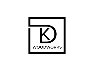 DK Fine Woodworks logo design by FirmanGibran