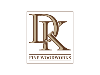 DK Fine Woodworks logo design by brandshark