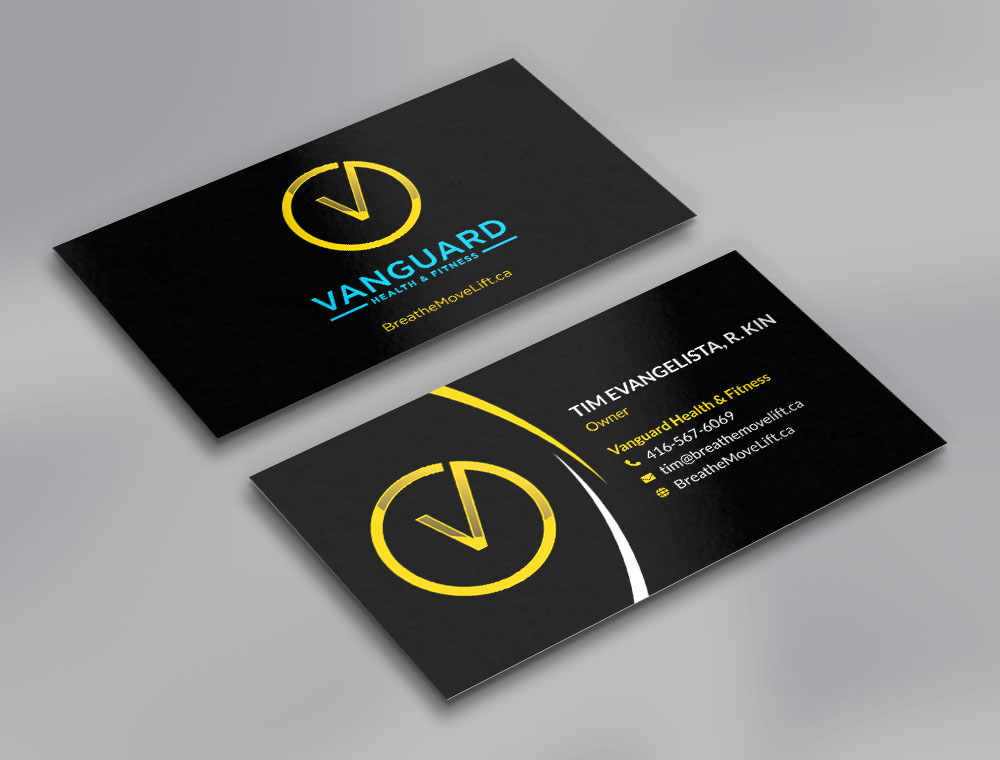 Vanguard Health & Fitness logo design by fritsB