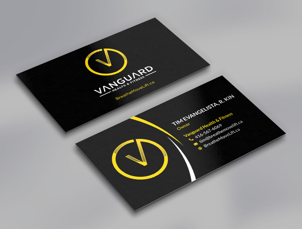 Vanguard Health & Fitness logo design by fritsB