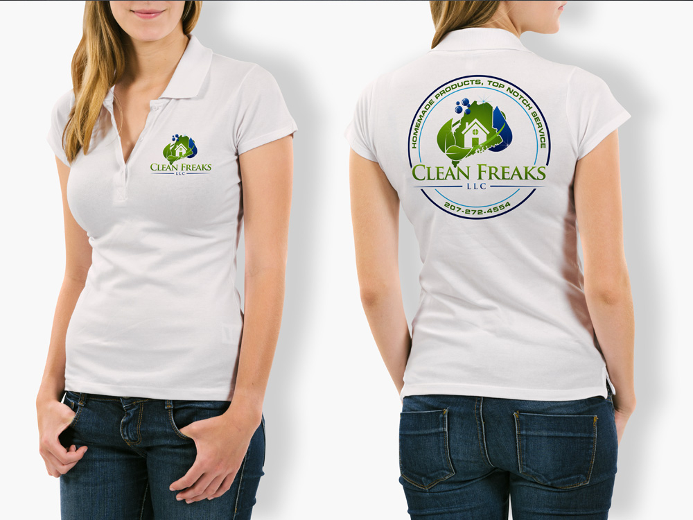 Clean Freaks LLC logo design by Gelotine