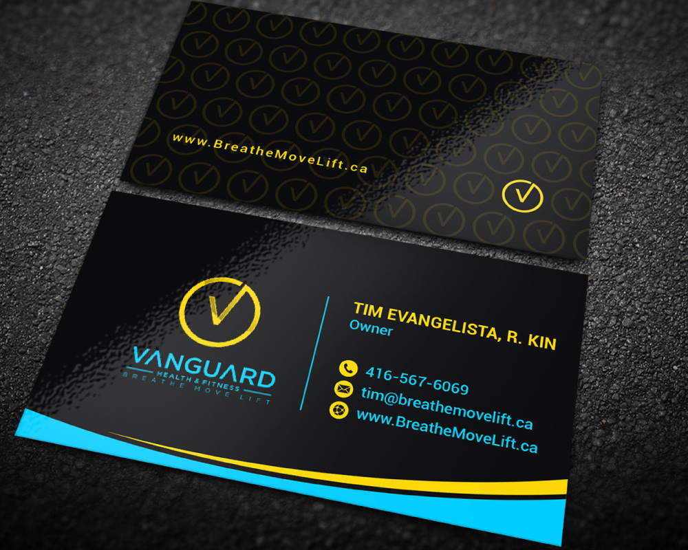 Vanguard Health & Fitness logo design by Boomstudioz