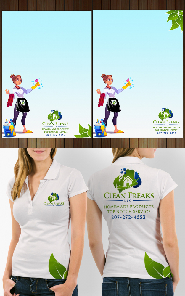 Clean Freaks LLC logo design by MastersDesigns